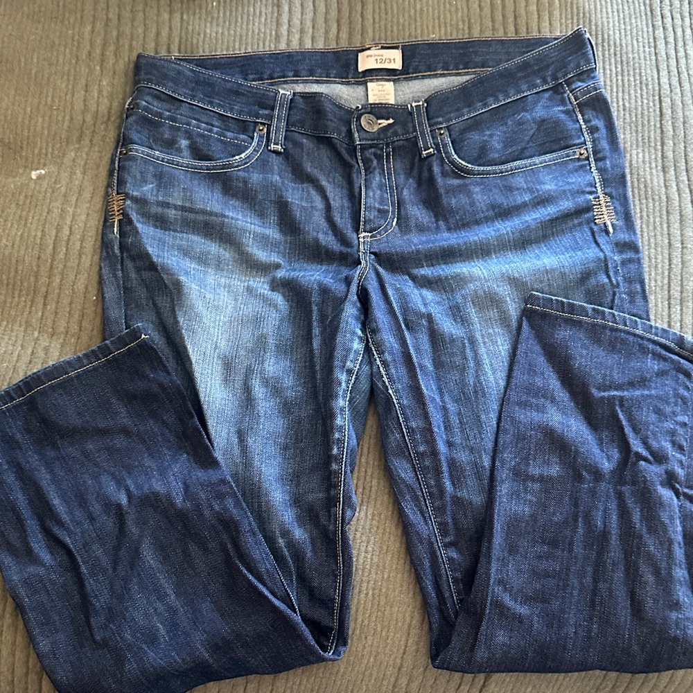 GAP Women's Slim Boot Cut Jeans in Indigo
